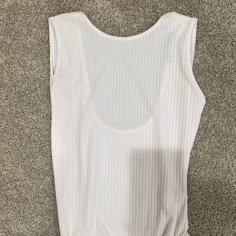 High Neck, Low Scoop Back Bodysuit